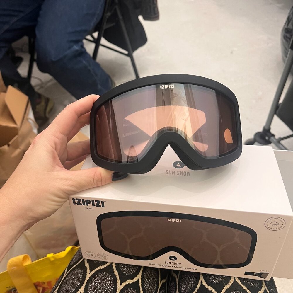 Izipizi Small Black ski goggles Sun Snow Cat 1